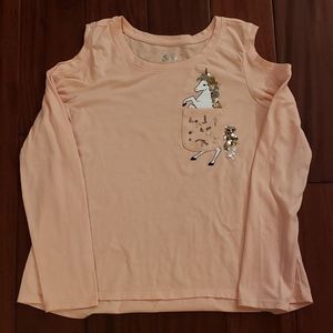 Justice cold shoulder shirt